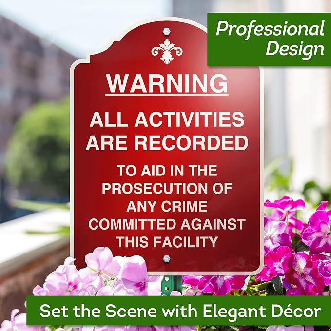 Custom Sign, Customized for Outdoor/Indoor Use, Personalized Designer Style Sign, 18x24 Inch, 24 Colors, Rust-Free Thick AlumaBond - Made by: My Sign Center, USA (Florolex I - Flood)