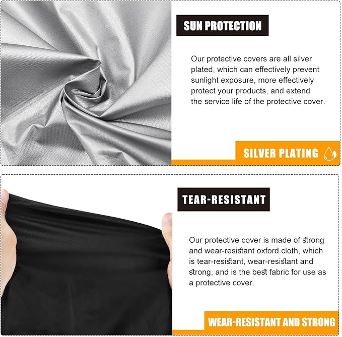IBC Tote Cover 250 Gallon, Heavy Duty Waterproof IBC Tote Lid, Rain Barrel Cover, Water Tank Cover, Water Tote Cover, IBC Cover(Gray,300 Gallon)