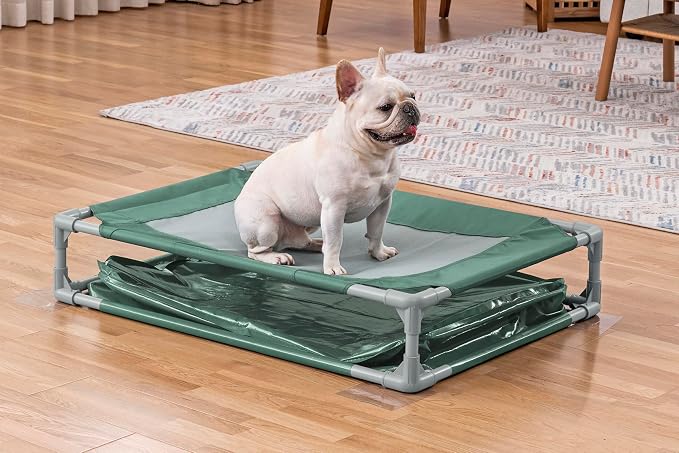 40 x 29 x 8 inch/1m x 74cm x 20cm Fetchin Fun Pet Play Pool and Raised Bed
