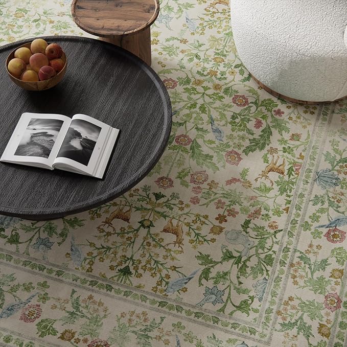 Washable Runners for Hallways Kitchen Rug: 2'x6' Runner Rugs Stain Resistant Non Slip Low Pile Soft Rug Runners for Kitchen Hallways Bedroom Entryway Indoor Living Room Farmhouse