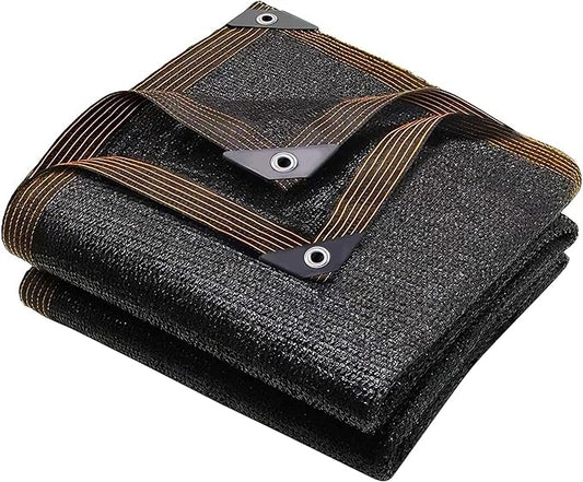 winemana 40% Black Shade Cloth, 3.3 x 13.3 FT Mesh Tarp for Garden Greenhouse Patio, Plants Heat Protection, Outdoor Sun Shade Cover, Resistant Netting Screen with Grommets for Growing Chicken Coop