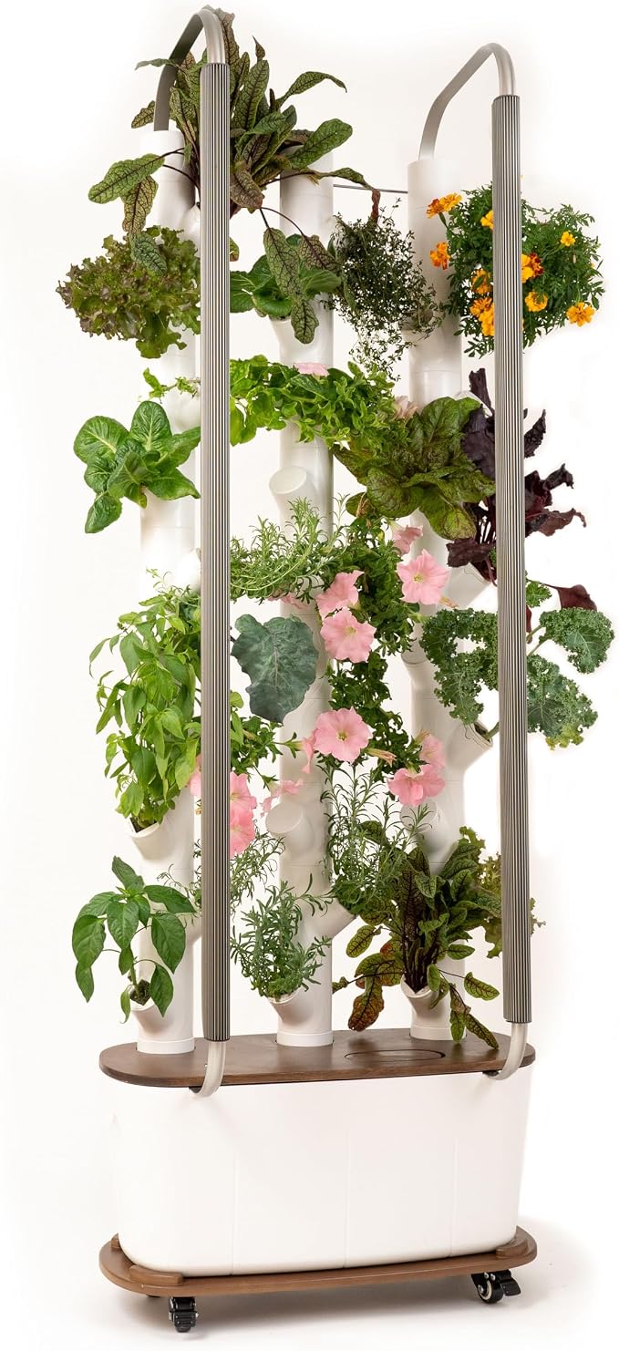 Gardyn Home Dolly - Mobile Rolling Cart for Hydroponics System | For hydroponics growing system kit & indoor garden tower, move systems while protecting floors from water & scratches