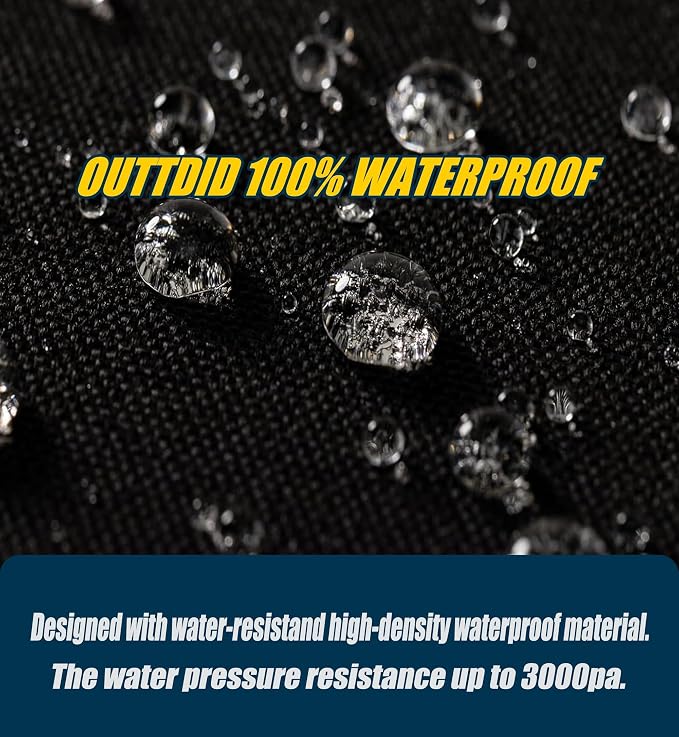 Snow Blower Cover Waterproof Outdoor 600D Heavy Duty Snow Blower Covers for Snowblower Protection, Fit for EGO, Honda, Ryobi, Cub Cadet, Ariens, Troy Bilt, Snow Joe, Toro and PowerSmart