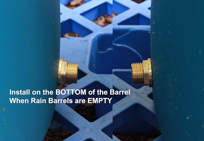 RAINPAL® RBL020 Rain Barrel Linking Kit (6 Pack)