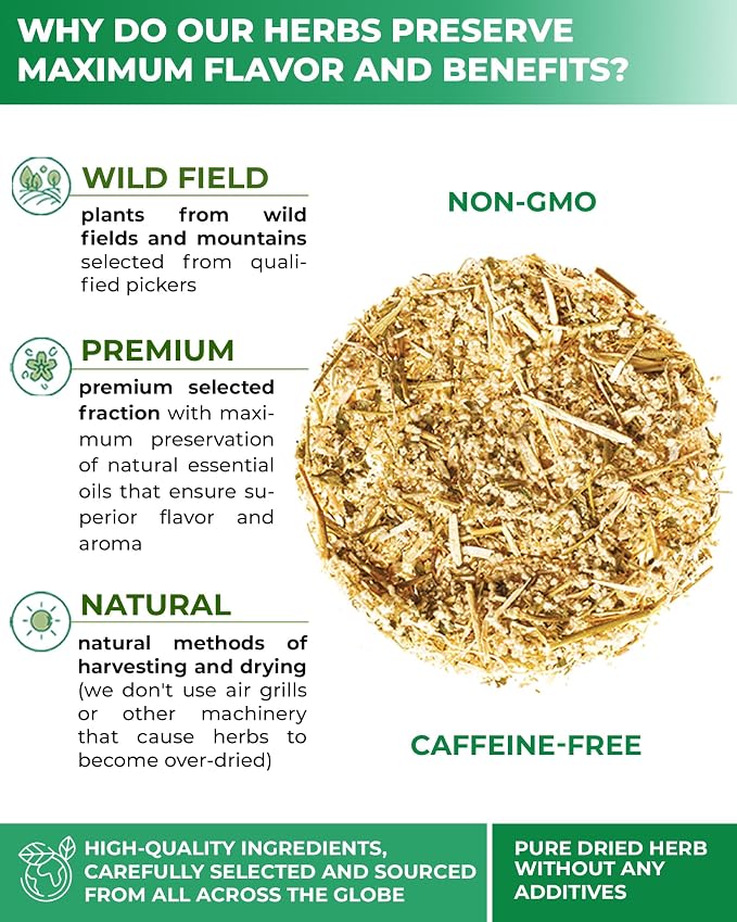 1.8 oz. Mountain Knotgrass Tea Dried Cut Herb Mountain Knotgrass Herbal Tea (Aerva Lanata) - 50g Polpala Pol-Pala Pol Pala Pol Pola Herb