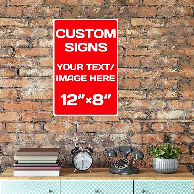 custom company signs,Aluminum Weatherproof Metal Sign Multiple Sizes Customize Personalized Text And picture Here,hazard sign,garden sign,custom door sign,Customised business signs