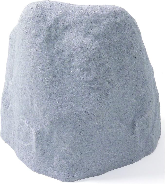 Emsco Group 2187 Landscape Rock - Natural Granite Appearance -Small -Lightweight - Easy to Install | Natural Granite Appearance, Lightweight, Easy to Install, Covers Well Pumps, Sprinkler Valves & Yard Utilities