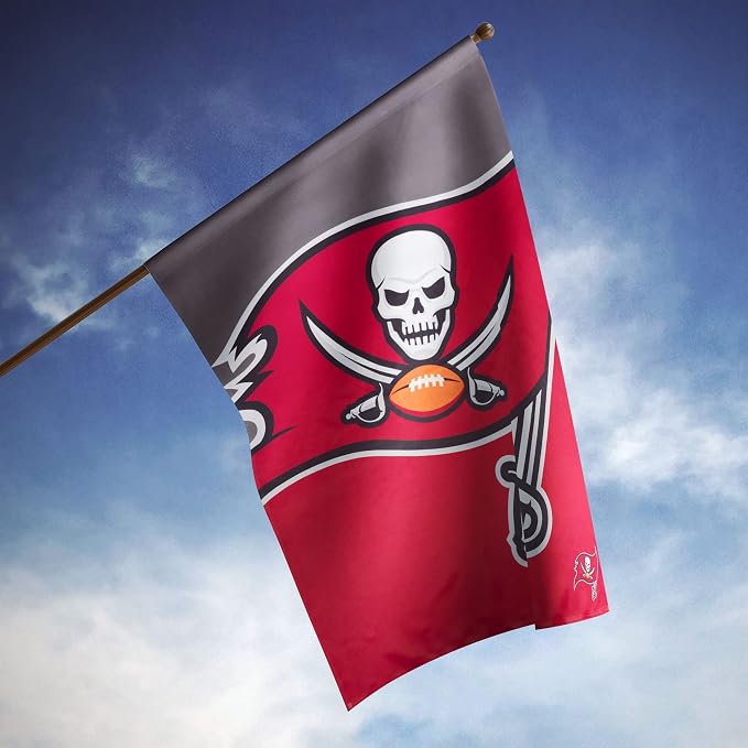 NFL Double Sided Team Logo Vertical Flag (40" x 28")