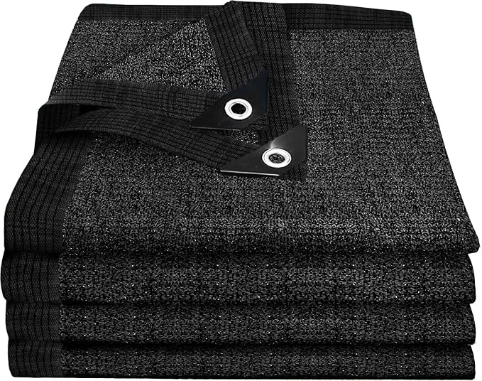 40% Shade Cloth for Garden, 3×20FT HDPE Sunblock Shade Mesh Tarp with Grommets, Sun Shade Netting for Plants Greenhouse Garden Patio Pergola Chicken Coop