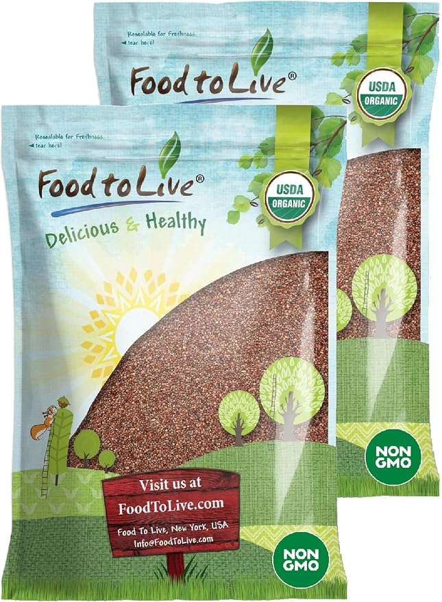 Food to Live - Organic Radish Seeds for Sprouting, 25 Pounds Non-GMO, Edible Seeds, Pure, Vegan, Kosher, Bulk. Spicy Flavor. Rich in Vitamin C. High Germitation Rate.