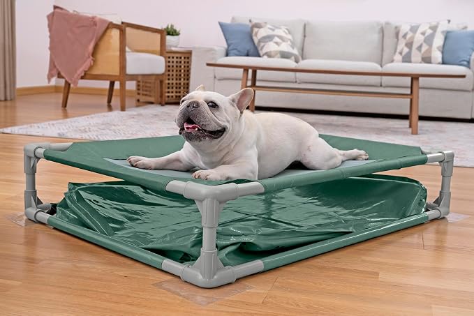 40 x 29 x 8 inch/1m x 74cm x 20cm Fetchin Fun Pet Play Pool and Raised Bed