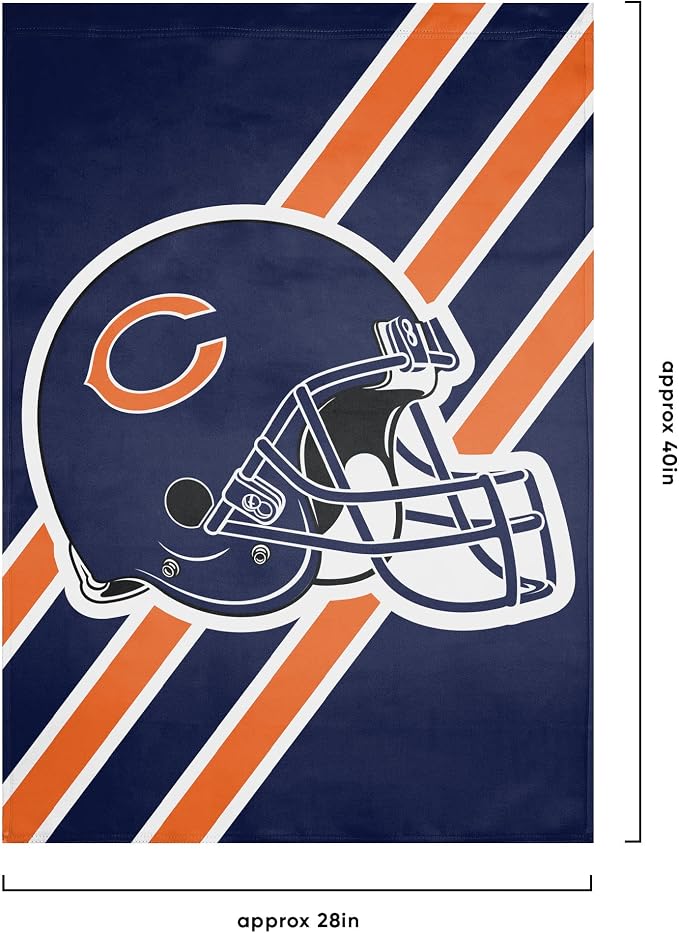 NFL Double Sided Team Logo Vertical Flag (40" x 28")