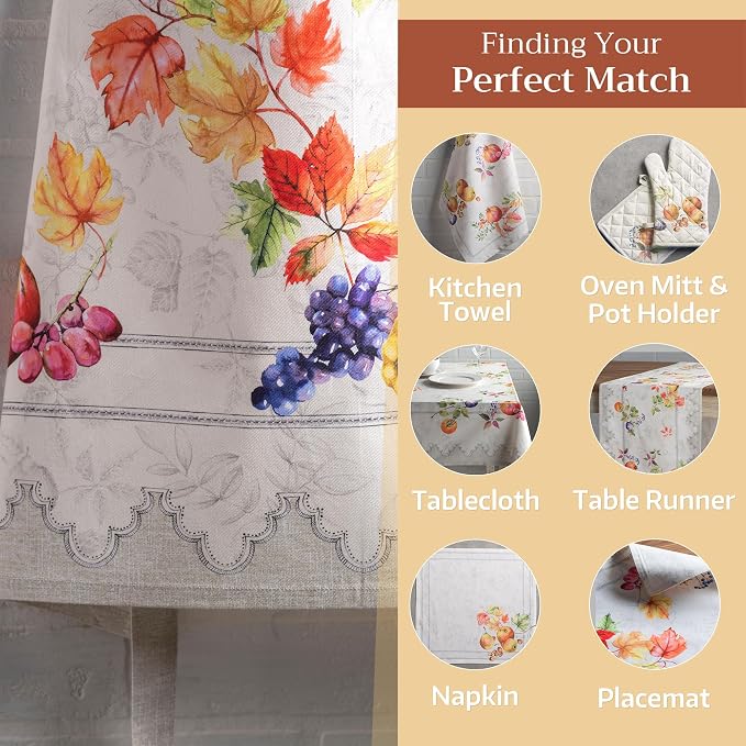 Maison d' Hermine Aprons for women with Pocket 100% Cotton (27.50"x31.50") | Adjustable Neck Strap & long ties Apron Men Chef Wedding Cooking Gardening Server Maid