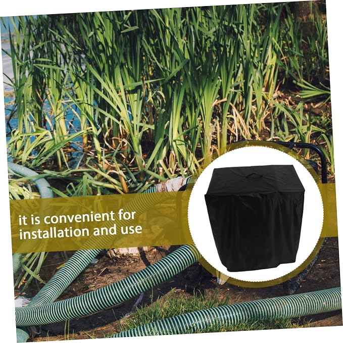 Abaodam Filter Pump Cover for Outdoor Pump Room Protective Cover Sand Compatible