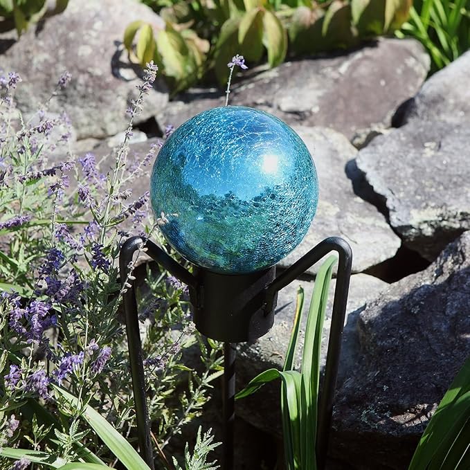 ACHLA Designs 6-Inch Gazing Globe, Teal, Small