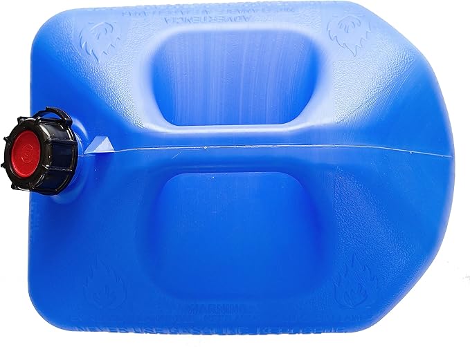 Midwest Can 6700-4PK Water Can with Spout - 6 Gallon Capacity, (Pack of 4)