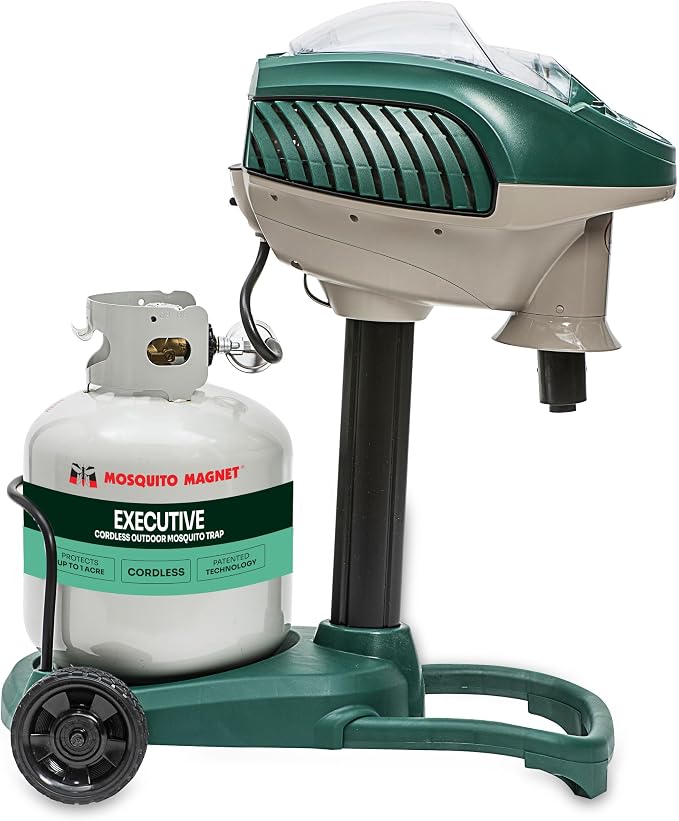 Mosquito Magnet Executive Mosquito Trap and Killer - Protect Up to 1 Acre - Attract, Trap and Kill Mosquitoes, Midges, No-See-Ums, Black Flies, and Other Flying Insects - MM3300B