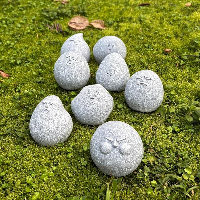 Miniature Emotional Figurines Plant Decorations for Pots, Funny Fairy Garden Accessories Outdoor Decorations Gifts Women Statue for Table Yard Desktop Planter