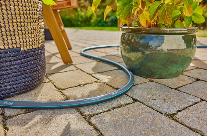 GARDENA 20530 | 50' Foot 5/8" Heavy-Duty Gardening Hose | Heavy-Duty 5-Ply Design, Includes US Hose Threads, European Made, Kink-Resistant