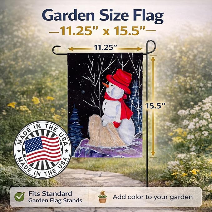 Caroline's Treasures SS8644GF Lhasa Apso Garden Flag Mailbox Flag Decorative Yard Flag Banner Outside Patio Artwork Yard Flower Beds, Garden Size, Multicolor