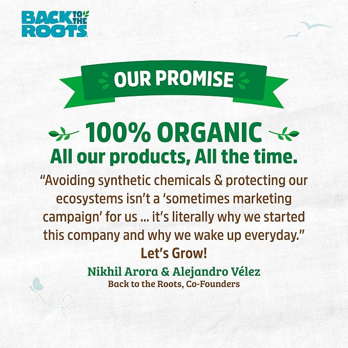 Back to the Roots 25.7qt (1 Cubic ft) Organic Premium Mulch