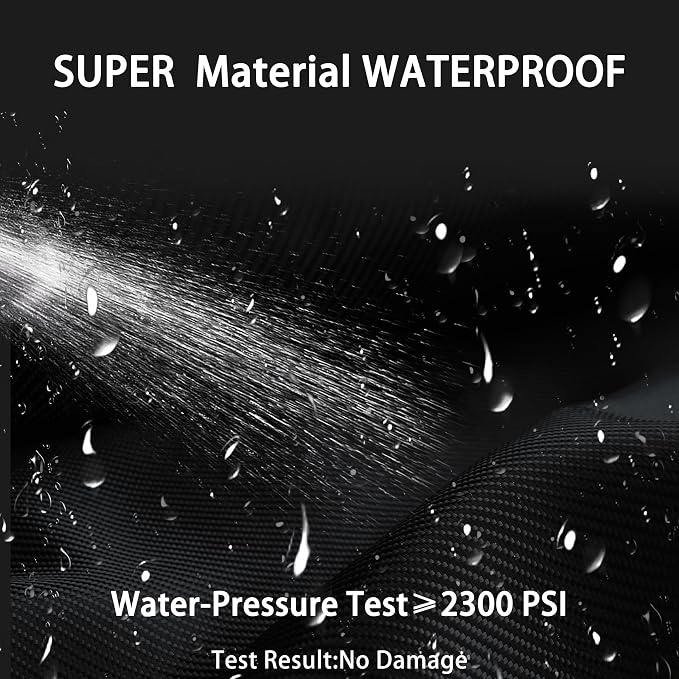 Snow Blower Cover 24/26/28 in Heavy Duty 600D Waterproof Snowblower Cover,Outdoor Snow Thrower Protector,Universal for EGO,PowerSmart,Cub Cadet,Honda,Ryobi,Ariens,Troy Bilt,Snow Joe,Toro
