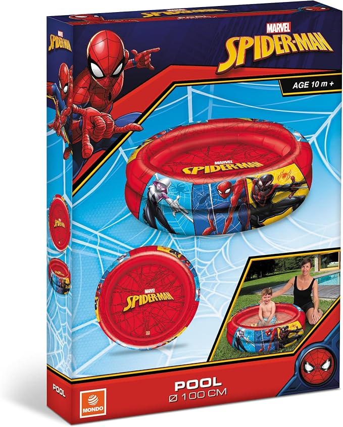 Pool 2RINGS Spiderman - Mondo Toys - Disney Cars - Water Games for Kids