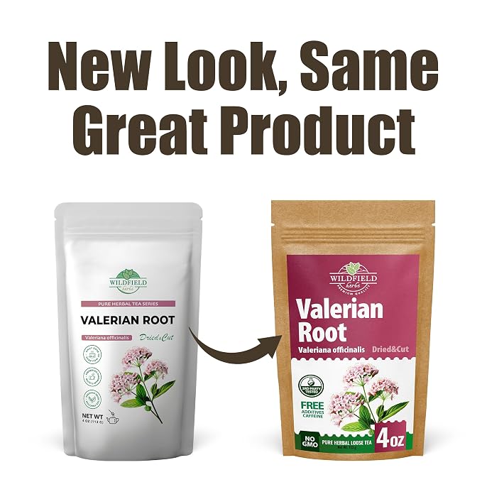 4 oz. Valerian Root Herb Tea (Valeriana Officinalis) – 113g Dried Valerian Root Herbal Tea Raíz de Valeriana