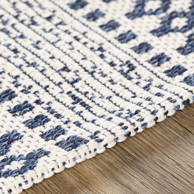 Artistic Weavers Livabliss Tumnus Bohemian Tribal Area Rug,2' x 2'9",Dark Blue