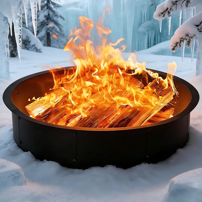 36 inch fire pit ring insert