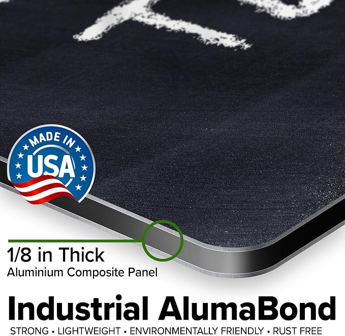 Custom Sign, Custom Street Sign, 11 Font Colors, 13 Font Styles, 4 Hole Options, 22 Sizes, 18x18 Inches, Rust Free DiBound, Fade Resistant, Made in USA by My Sign Center (Chalkboard Black)