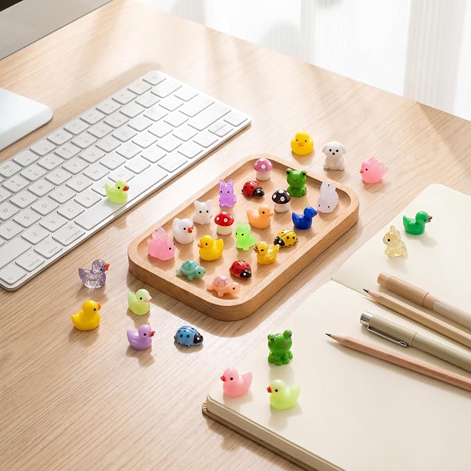 350 pcs Mini Resin Animals Many Styles Variety Tiny Animals Figures Miniature Little Small Animal Figurines Bulk for Micro Fairy Garden Landscape Accessories Hide Crafts Decor Aquarium