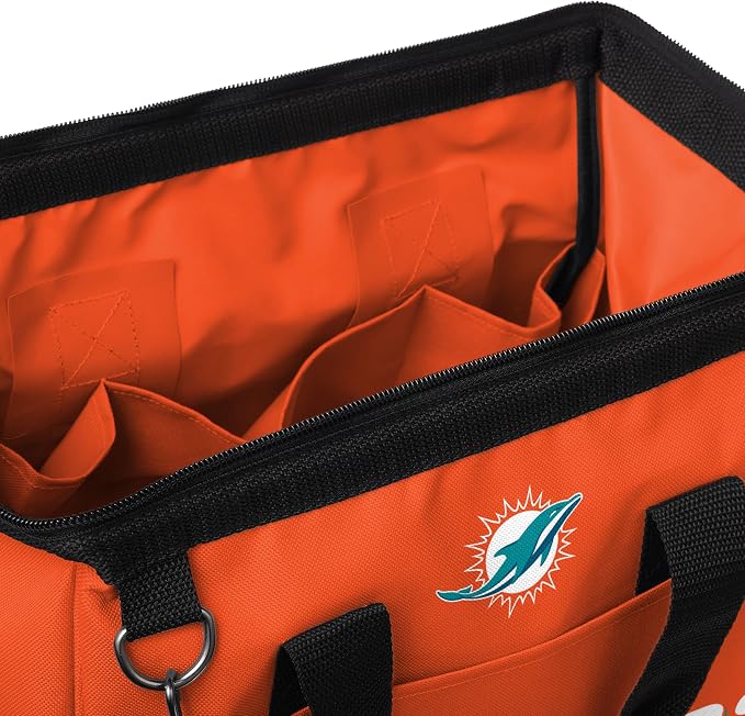 FOCO NFL unisex-adult NFL Team Logo Tool Bag