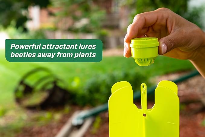 RESCUE! Japanese & Oriental Beetle Trap – One Season, Reusable - 3 Traps