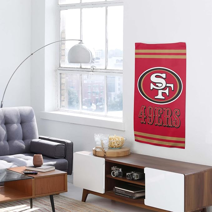 NFL Double Sided Team Logo Vertical Flag (40" x 28")