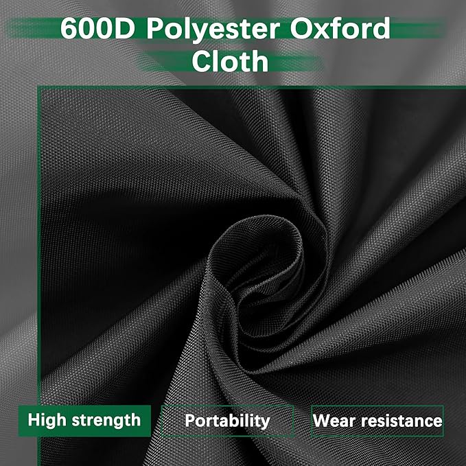 Himal Outdoors Riding Lawn Mower Cover Pro, Heavy Duty 600D to 54" | Polyester Oxford,Waterproof,UV Resistant,Universal Size Tractor Cover,Storage Bag