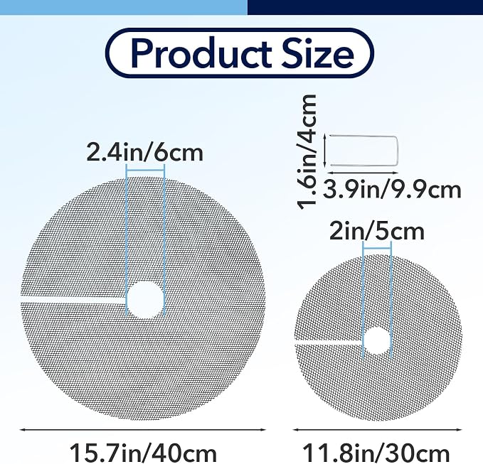 16PCS 15.7 Inch Plant Pot Grids and 11.8 Inch Plant Pot Grids Includes 48 Ground Stakes, Plant Pot Soil Cover Protectors from Animals