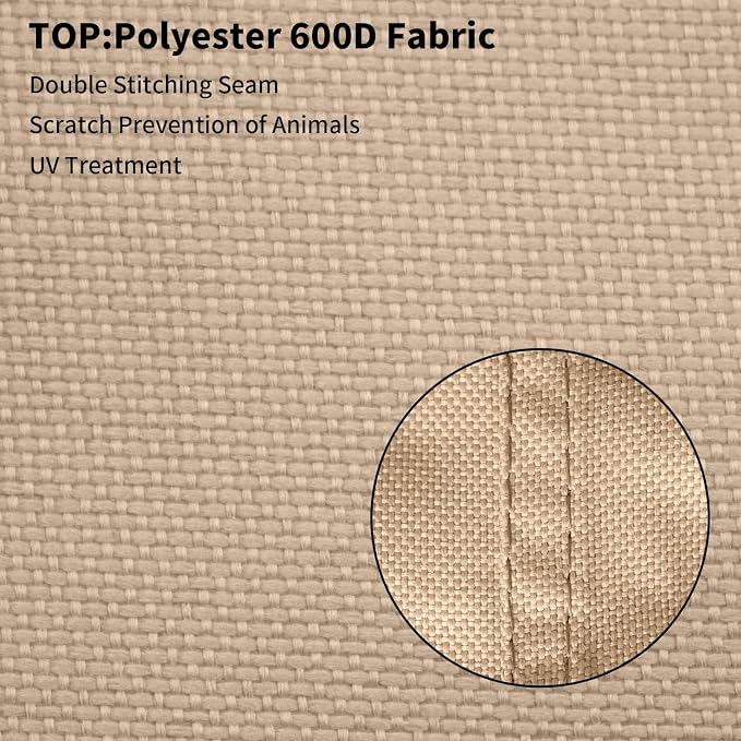 Trimmer Cover 100% Waterproof 600D Oxford Fabric fits Most Echo, STIHL, Husqvarna and Others Alike String Trimmers （Brown） 3 Pack