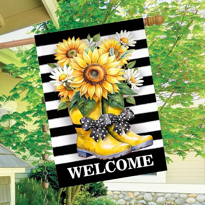 Briarwood Lane April Showers House Flag