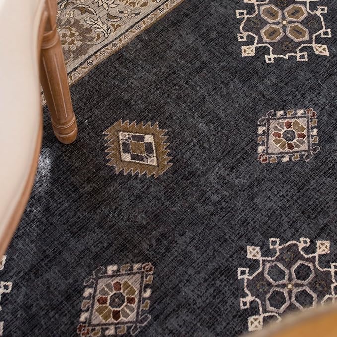 ILANGO Hallway Runner Rugs Non Slip 2'5"x6' Vintage Entryway Rugs Indoor Runner Washable 6 Feet Boho Carpet for Bedroom