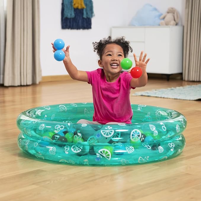 Bestway: Splash & Play - Inflatable Ball Pit Pool - 36" x 8", Kiddie Water Pool, 50 Colorful Balls, Versatile Outdoor & Indoor Use, Toddler & Kids 2+