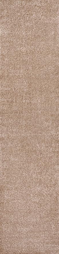 JONATHAN Y Haze Solid Low-Pile Beige Runner Rug 2x16, Coastal,Bohemian,Minimalist,Classic, Easy-Cleaning for Living Room,Bedroom,Kitchen,Pet Friendly,Non-Shedding (SEU100G-216)