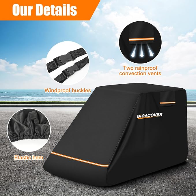 Skid Steer Loader Cover Compatible with Bobcat T770/S650/T650, Caterpillar 262D3/279D3, John Deere 333G, Heavy Duty 600D Oxford Waterproof Skid Steer Loader Cover with PU Coating 150" Lx85 Wx90 H