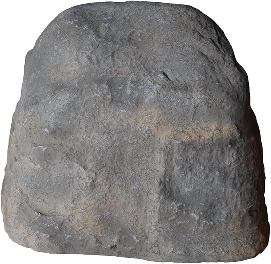 Emsco Group 2882 Landscape Rock Resin, Medium, Detailed Texture | Natural Rock, Medium Size, Decorative Landscape Rock Cover, Covers Well Pumps, Sprinkler Valves & Yard Utilities