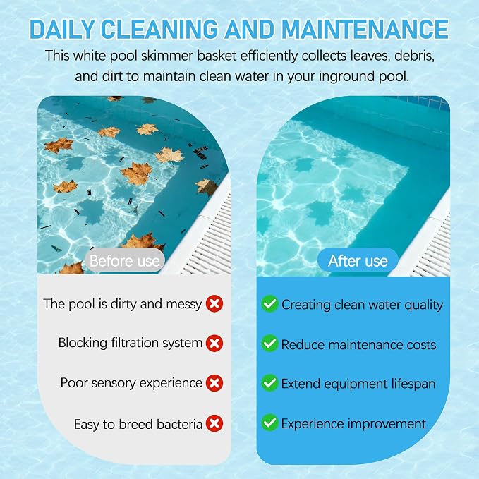 NyxVeil R0480100 for Jandy Pool Pump Filter Basket | Compatible with Jandy FloPro FHPM FHPF pumps, anti-corrosion, sturdy strainer trap for daily pool filtration