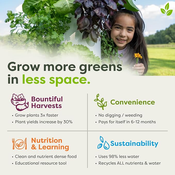 Flex Aeroponic Vertical Growing Tower
