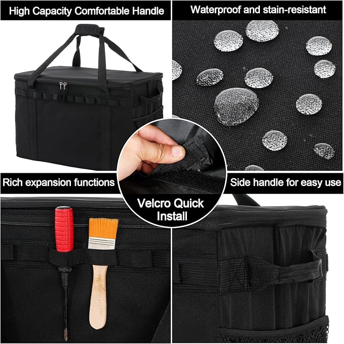 45L Camping Storage Bag, Tactical Camping Storage Bag | 600D is durable, waterproof, Suitable for camping, traveling, picnicking