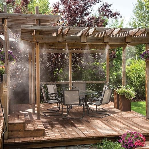 Orbit 1/4" Portable Outdoor Patio Cooling Mist System, Water Misting Kit - 20066 (2)