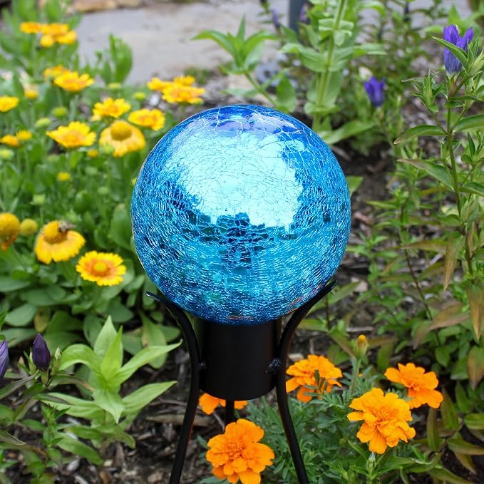 ACHLA Designs 6-Inch Gazing Globe, Teal, Small