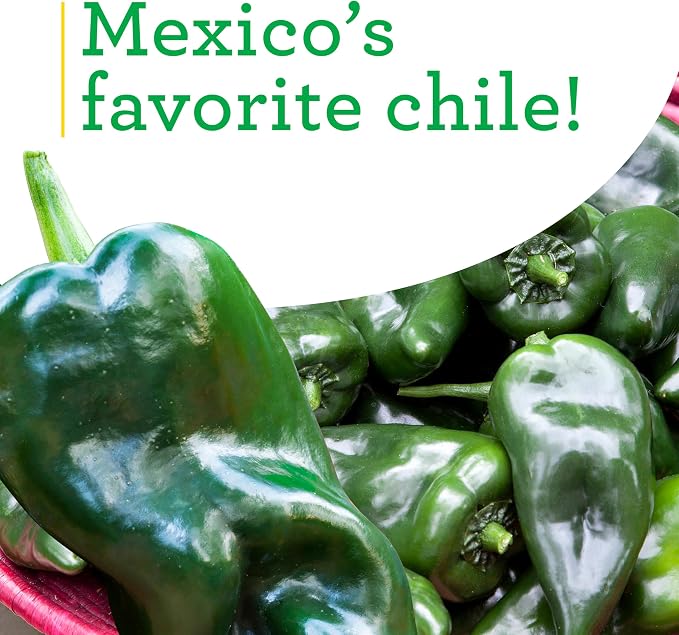 Bonnie Plants Poblano Pepper, Live Plant, 1 Gal., 2-Pack